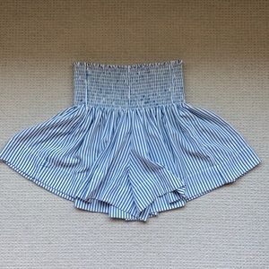 White and blue strip Koch Erica skirt